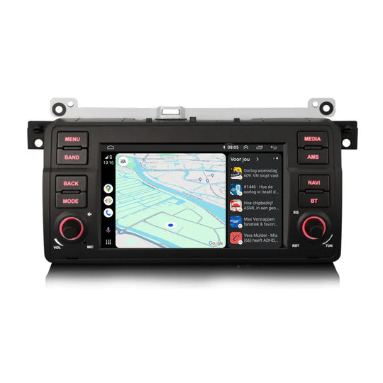 BMW 3-serie CarPlay autoradio | Android Auto | autoradio | 1999 t/m 2005 | Android 14 | 4+64GB