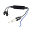 Cartronix CTX-3417 | Amplificatore d'antenna Dual Fakra | Autoradio | Adatto per Volkswagen | Audi | Seat | Skoda | Mercedes