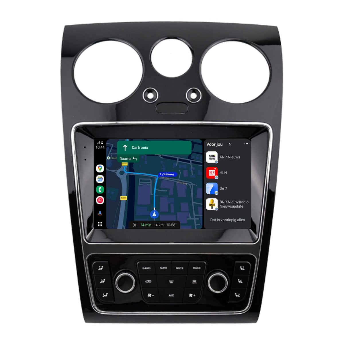 Bentley Flying Spur | 2005 a 2011 | Android 15 | 4+64GB | CarPlay y Android Auto | Negro