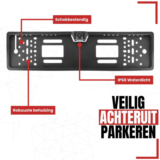 Cartronix RV-400 PRO kentekenplaathouder met camera