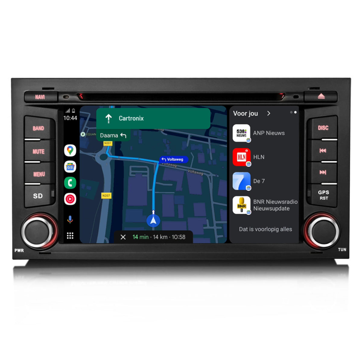 Seat Ibiza 6J | Leon 5F | CarPlay & Android Auto | autoradio | dal 2013 al 2021 | Android 14 | 4+64GB