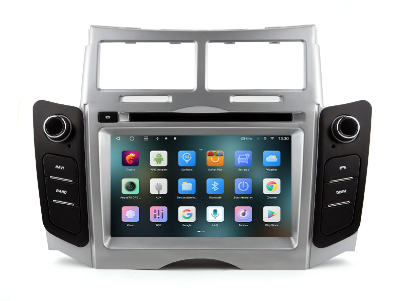 Toyota Yaris | Android 14 | Autoradio da 7 pollici | dal 2005 al 2012 | CarPlay & Android Auto
