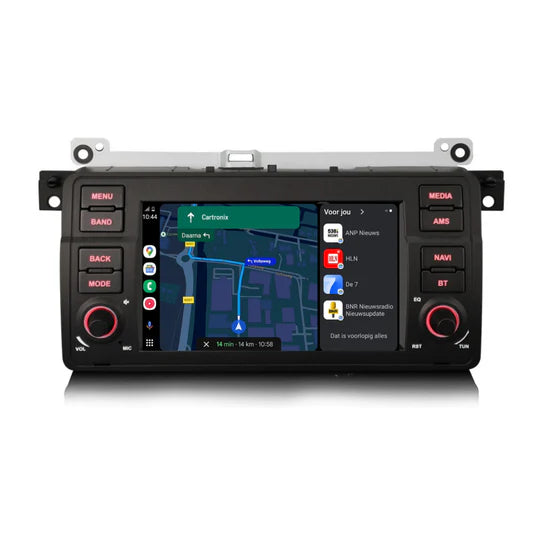 BMW 3-serie CarPlay autoradio | Android Auto | autoradio | 1999 t/m 2005 | Android 14 | 4+64GB