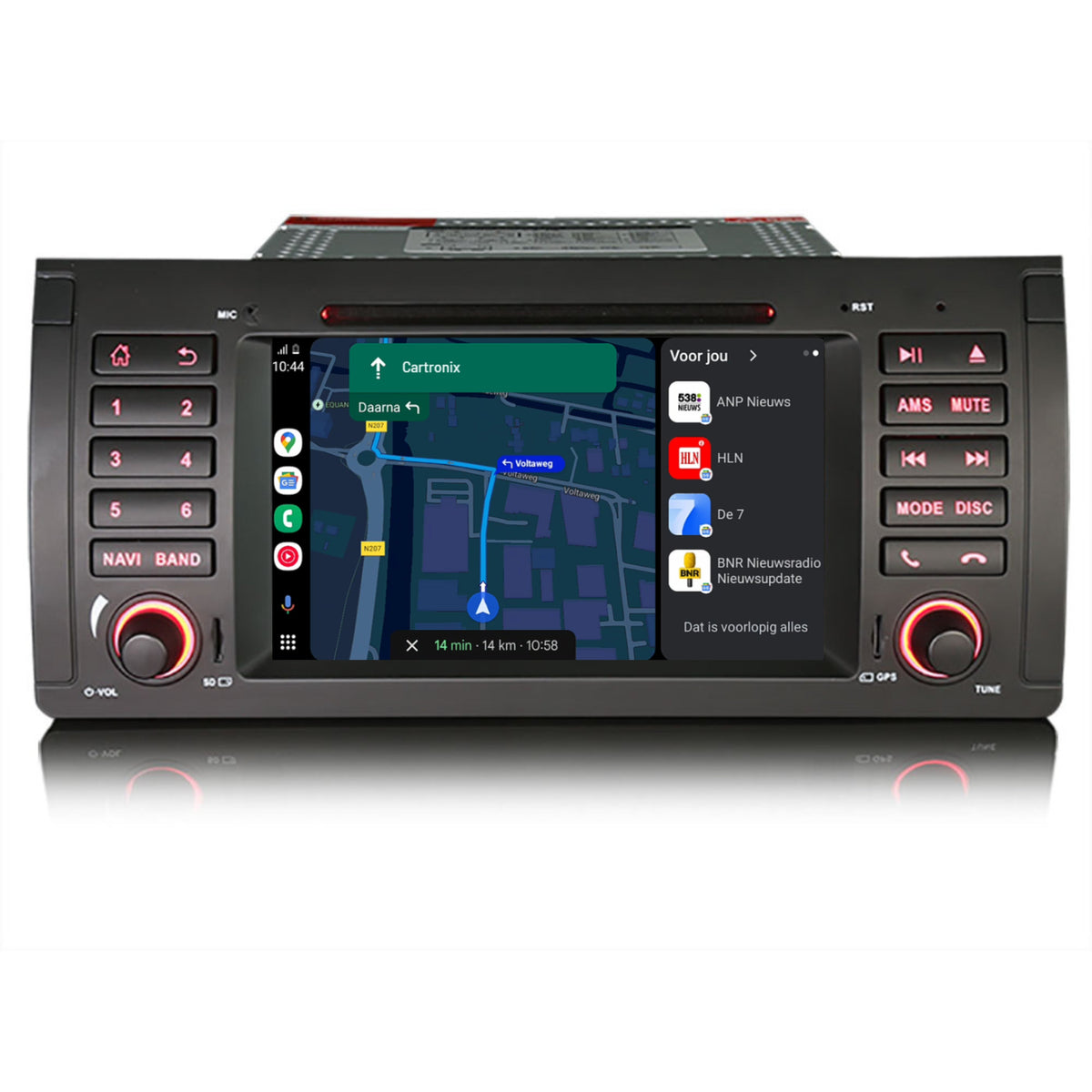 BMW X5 E53 | Android 16 | Autoradio | 2000 t/m 2006 | CarPlay & Android Auto