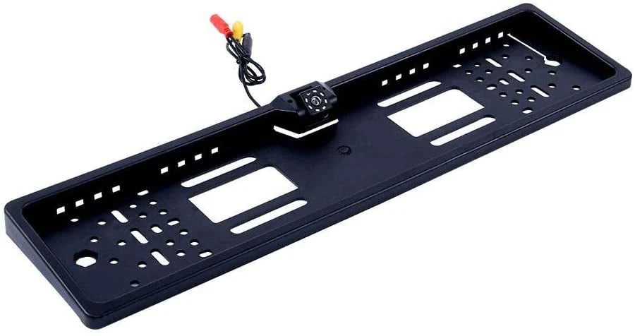 Achteruitrijcamera in kentekenplaathouder | 8 LED