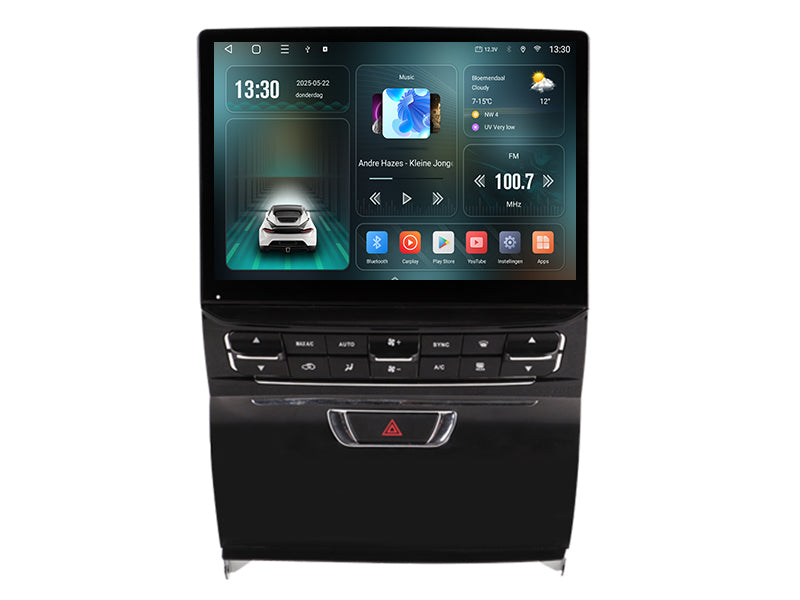 Maserati Quattroporte | Android 15 | 10,5 Zoll Autoradio | 2013 bis 2016 | CarPlay & Android Auto