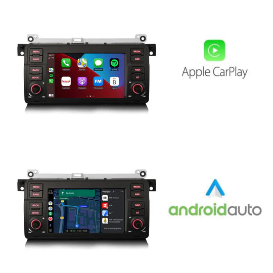 BMW 3-serie CarPlay autoradio | Android Auto | autoradio | 1999 t/m 2005 | Android 14 | 4+64GB