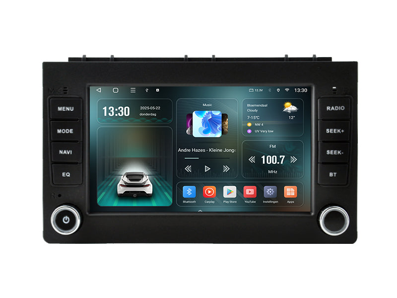 Saab 9-3 | Android 15 | Radio samochodowe 7 cali | 2007–2012 | CarPlay i Android Auto
