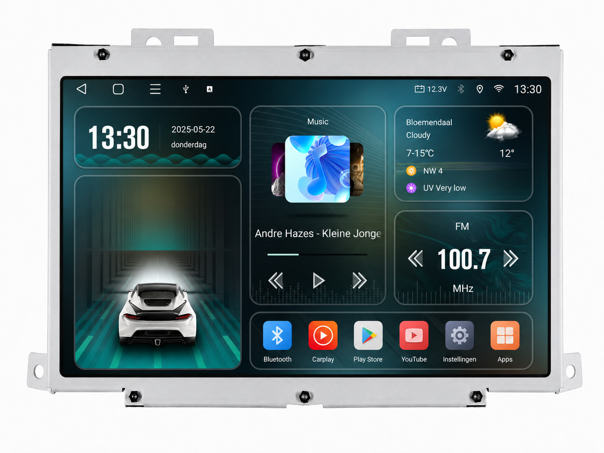 Maserati Levante | Android 15 | 8,4 Zoll Autoradio | 2016 bis 2023 | CarPlay & Android Auto