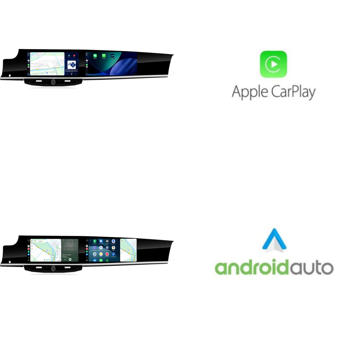 Porsche Panamera | Autorradio PCM 3.1 de doble pantalla | 2009 a 2015 | CarPlay y Android Auto