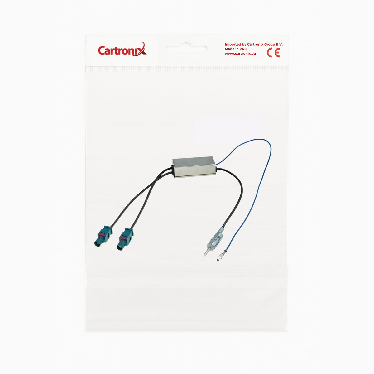 Amplificateur d'antenne radio | 2x Fakra vers connecteur DIN