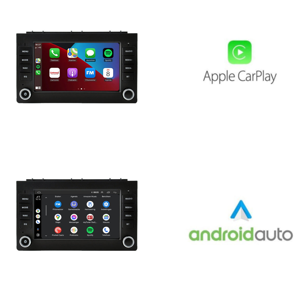 Saab 9-3 | Android 15 | Radio samochodowe 7 cali | 2007–2012 | CarPlay i Android Auto