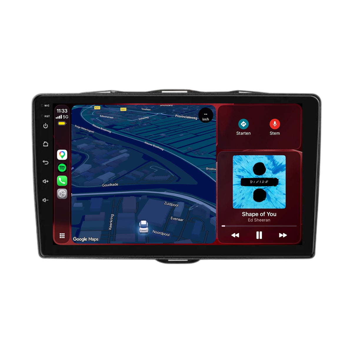 Alfa Romeo Giulietta CarPlay & Android Auto radio | 2014 t/m 2020 | 9 inch | Android 15 | Alleen scherm | CTX-7450