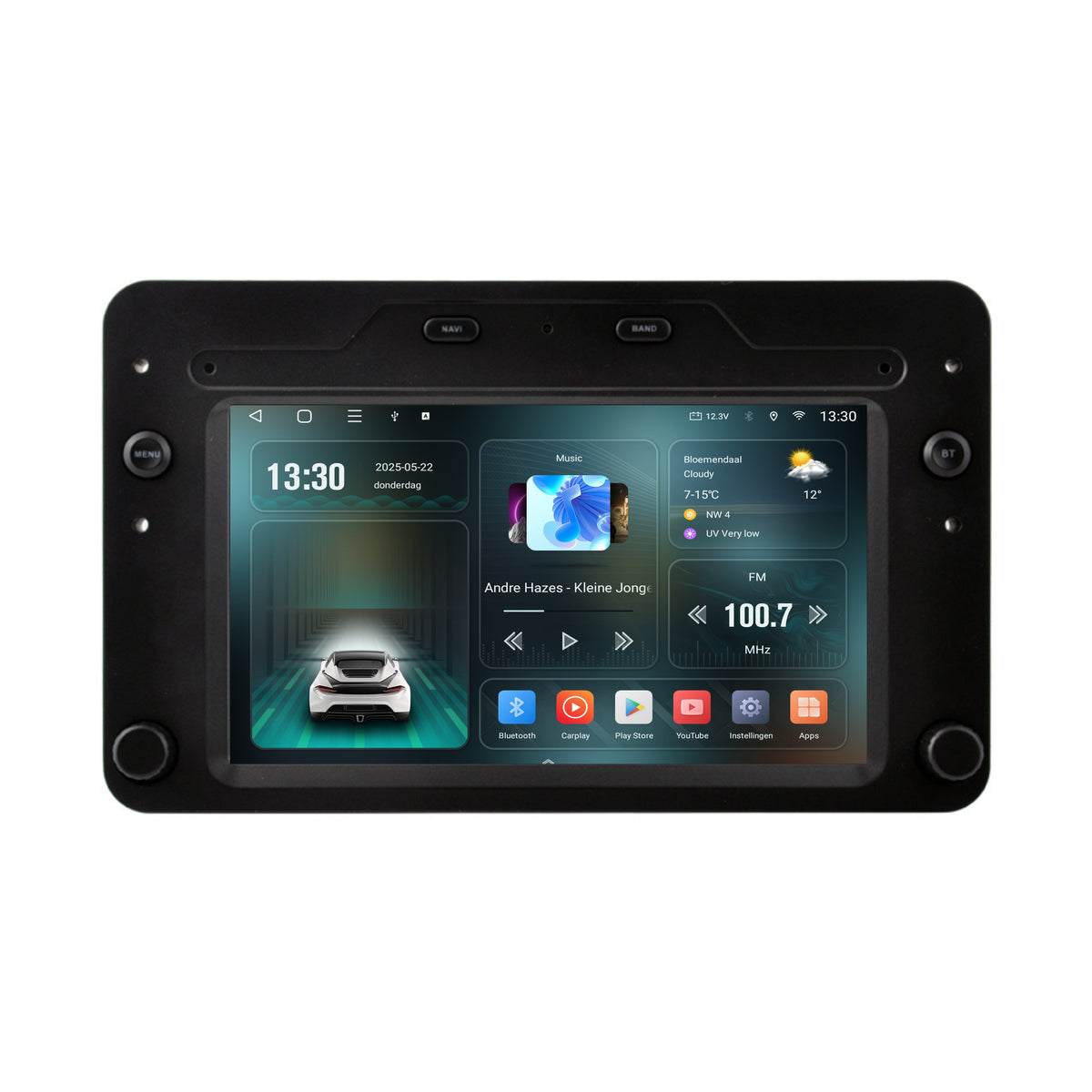 Alfa Romeo Spider | 7-Zoll Autoradio | 2006 bis 2011 | CarPlay & Android Auto