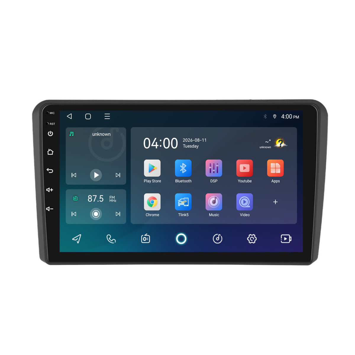 Autoradio CarPlay & Android Auto per Audi A3 | dal 2004 al 2013 | 9 pollici | Android 15