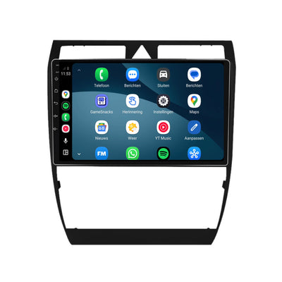 Audi A6 | S6 | RS6 | Allroad CarPlay & Android Auto radio | 1999 t/m 2004 | 9 inch | Android 15 | CTX-7196