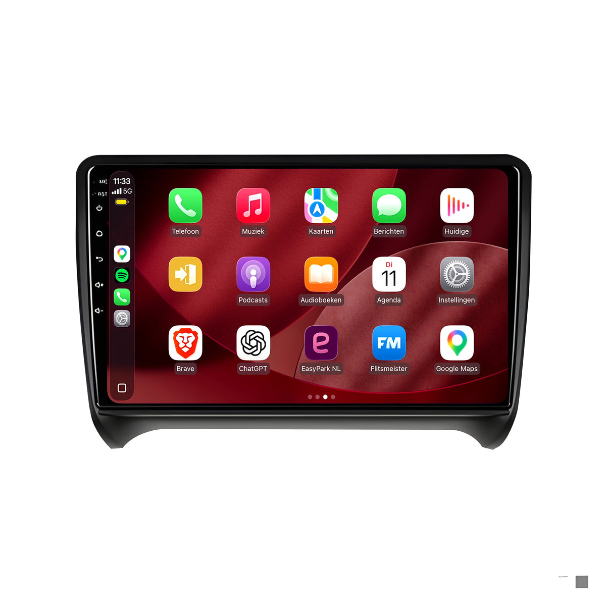 Autoradio CarPlay & Android Auto pour Audi TT | 2006 à 2014 | 9 pouces | Android 15 | CTX-7325