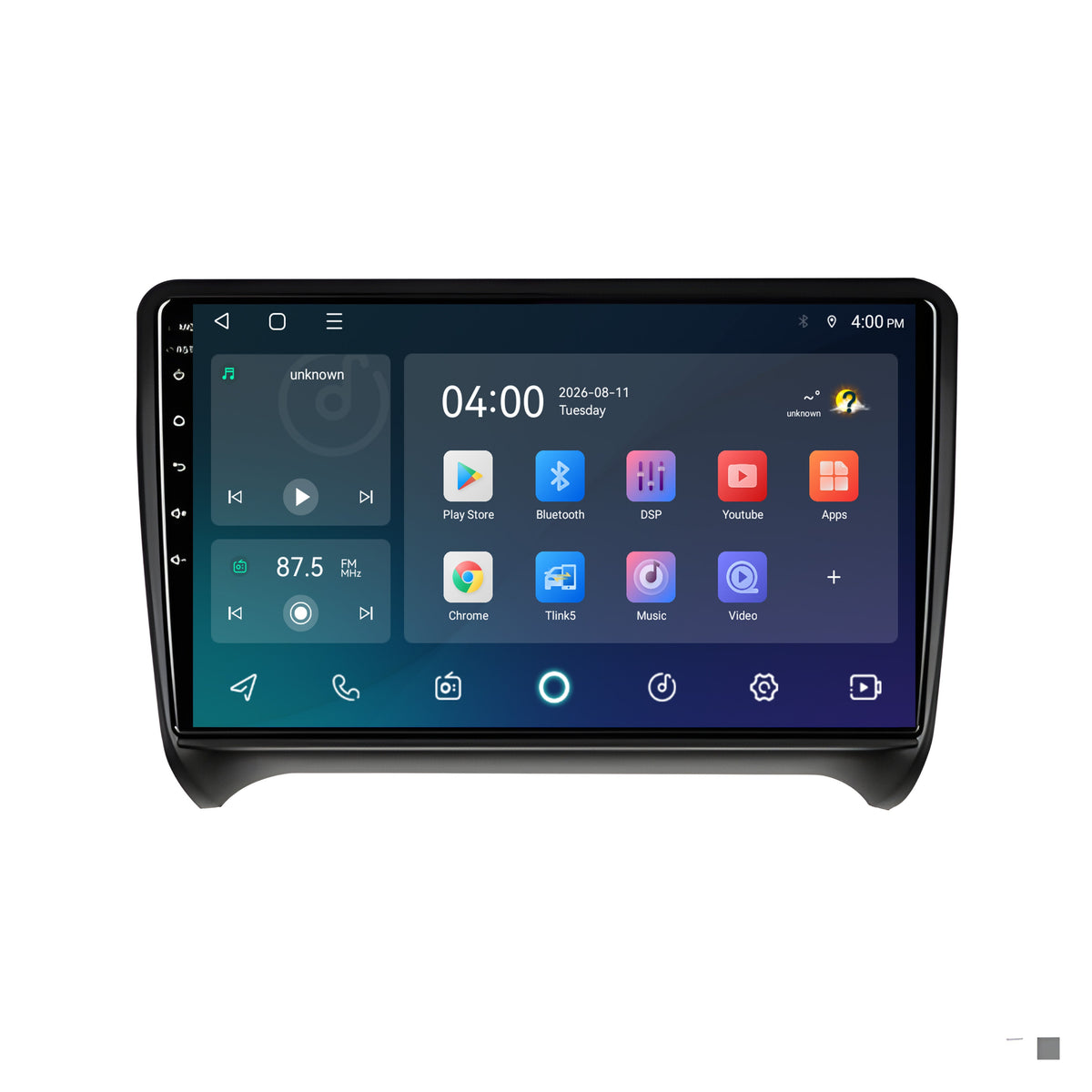 Autoradio CarPlay & Android Auto pour Audi TT | 2006 à 2014 | 9 pouces | Android 15 | CTX-7325