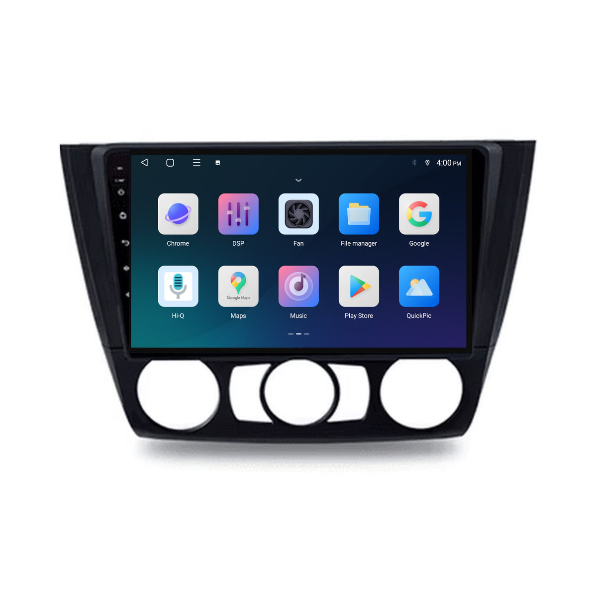 BMW 1 Serie CarPlay & Android Auto Radio | 2004 bis 2012 | 9 Zoll | Android 15 | CTX-7298