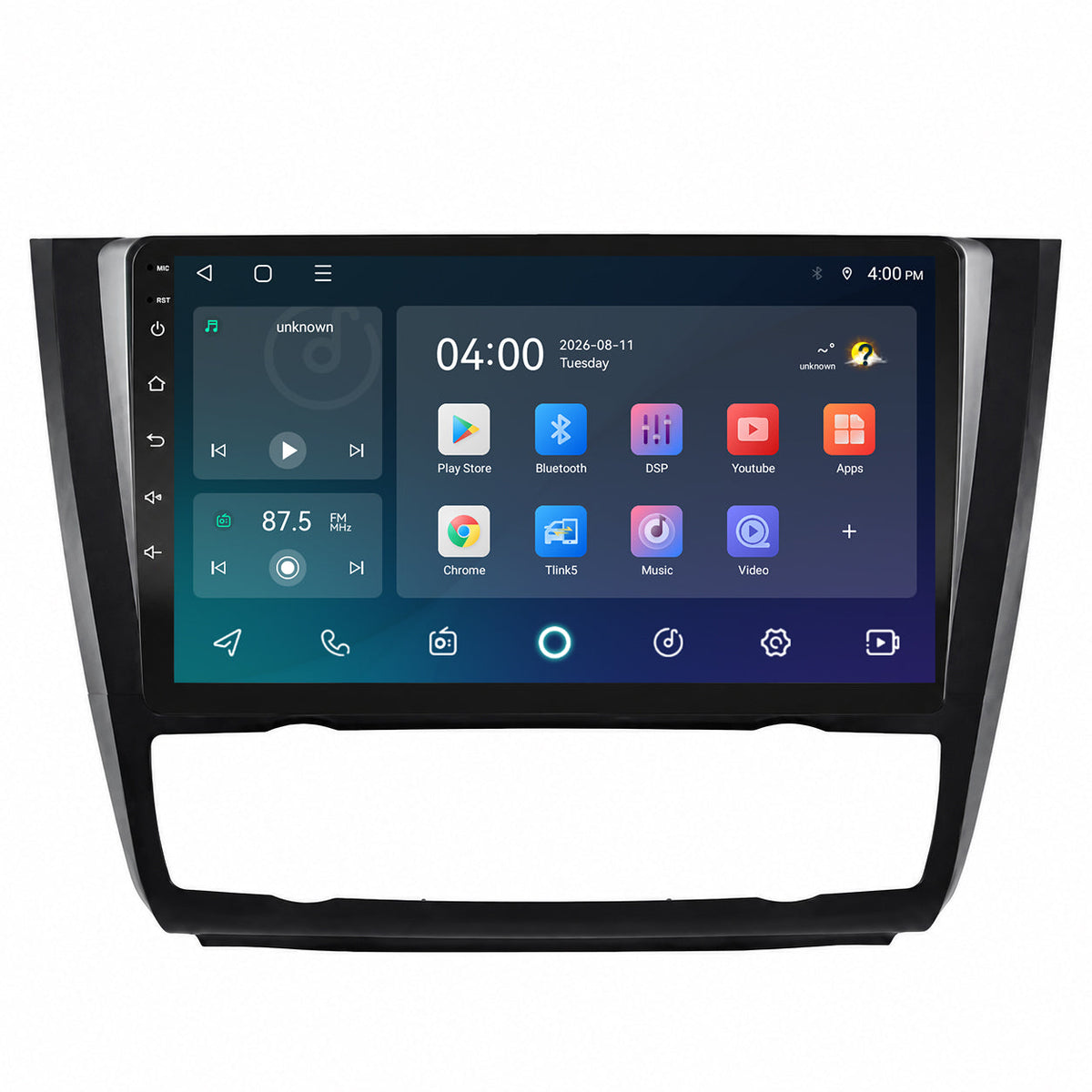 BMW 1 Serie E87 / E81 / E82 / E88 CarPlay & Android Auto Radio | 2004 bis 2012 | 9 Zoll | Android 15 | CTX-7273