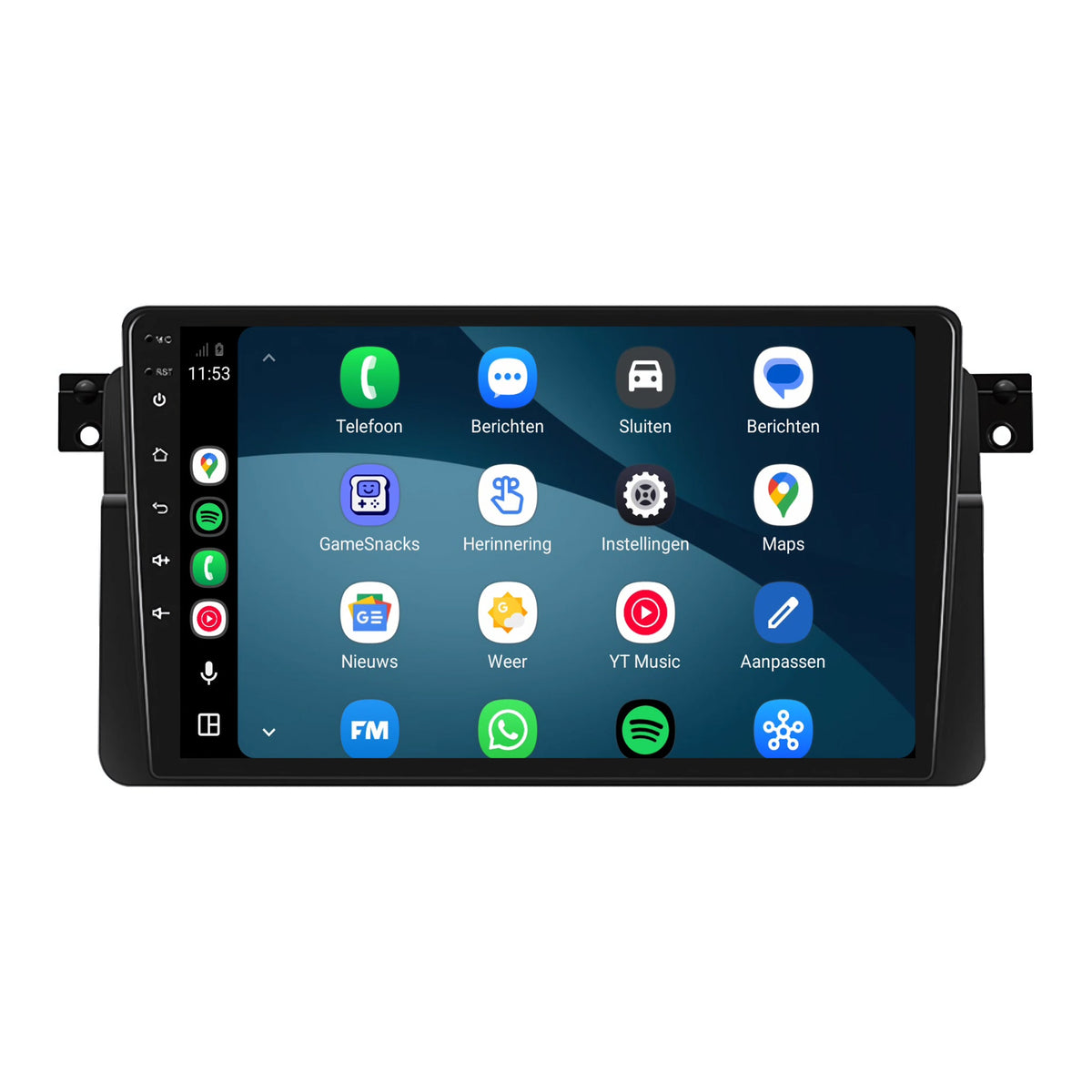 Autoradio CarPlay & Android Auto per BMW Serie 3 E46 | 1999 - 2005 | 9 pollici | Android 15