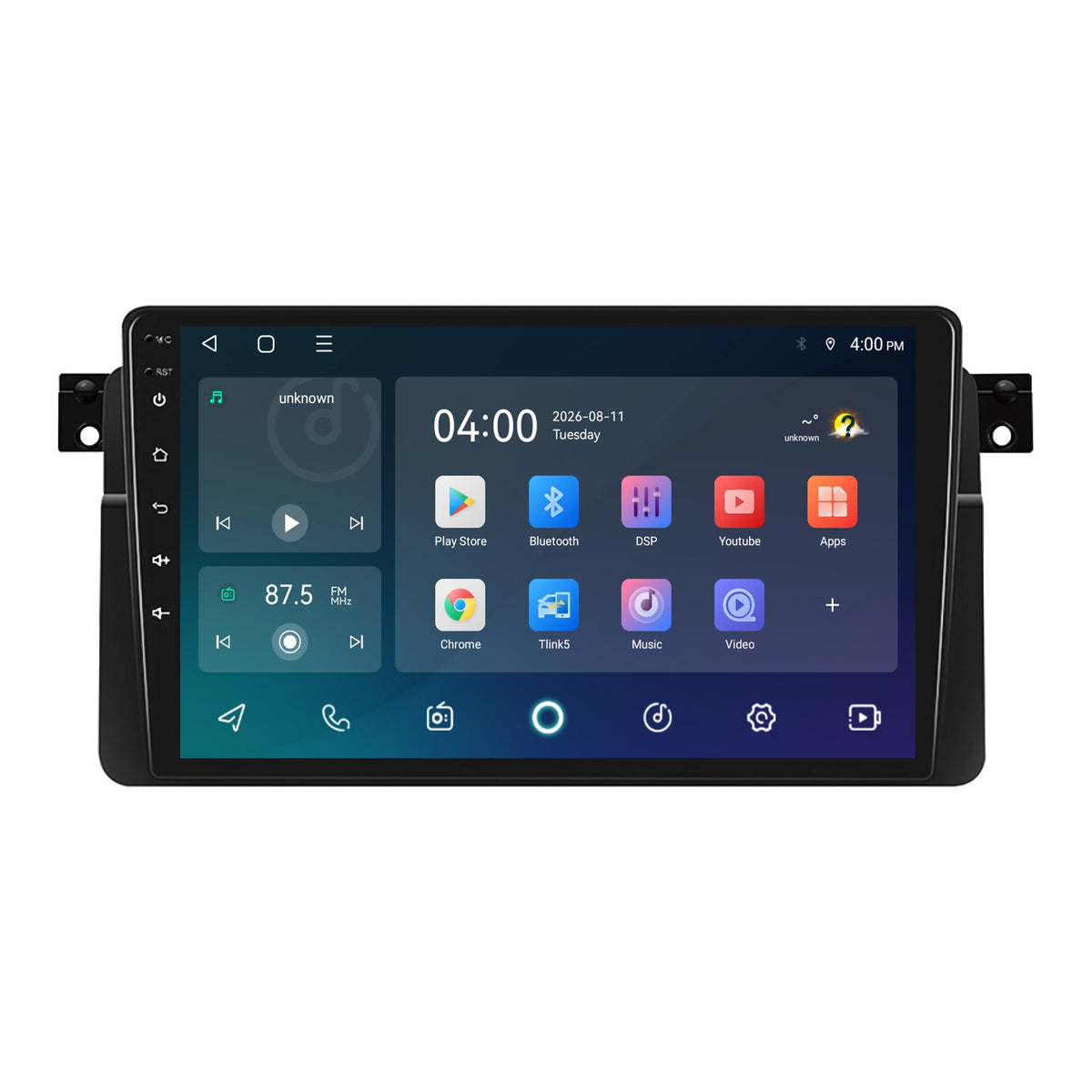 Autoradio CarPlay & Android Auto per BMW Serie 3 E46 | 1999 - 2005 | 9 pollici | Android 15