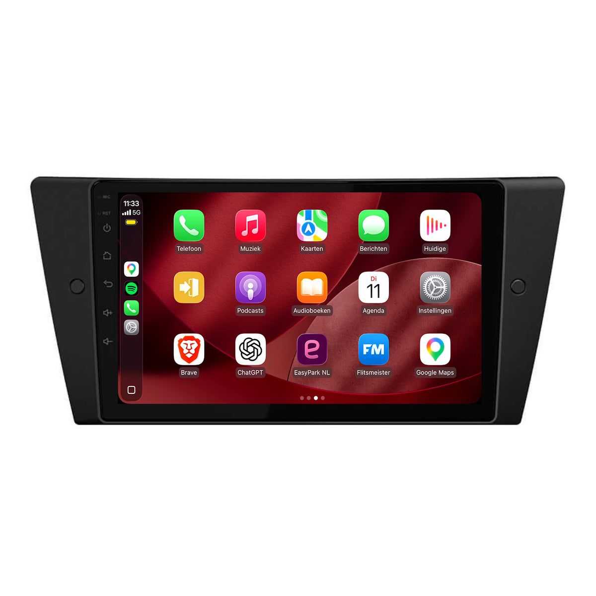 Radio CarPlay & Android Auto per BMW Serie 3 E90/E91/E92/E93 | 2005-2013 | 9 pollici | Android 15