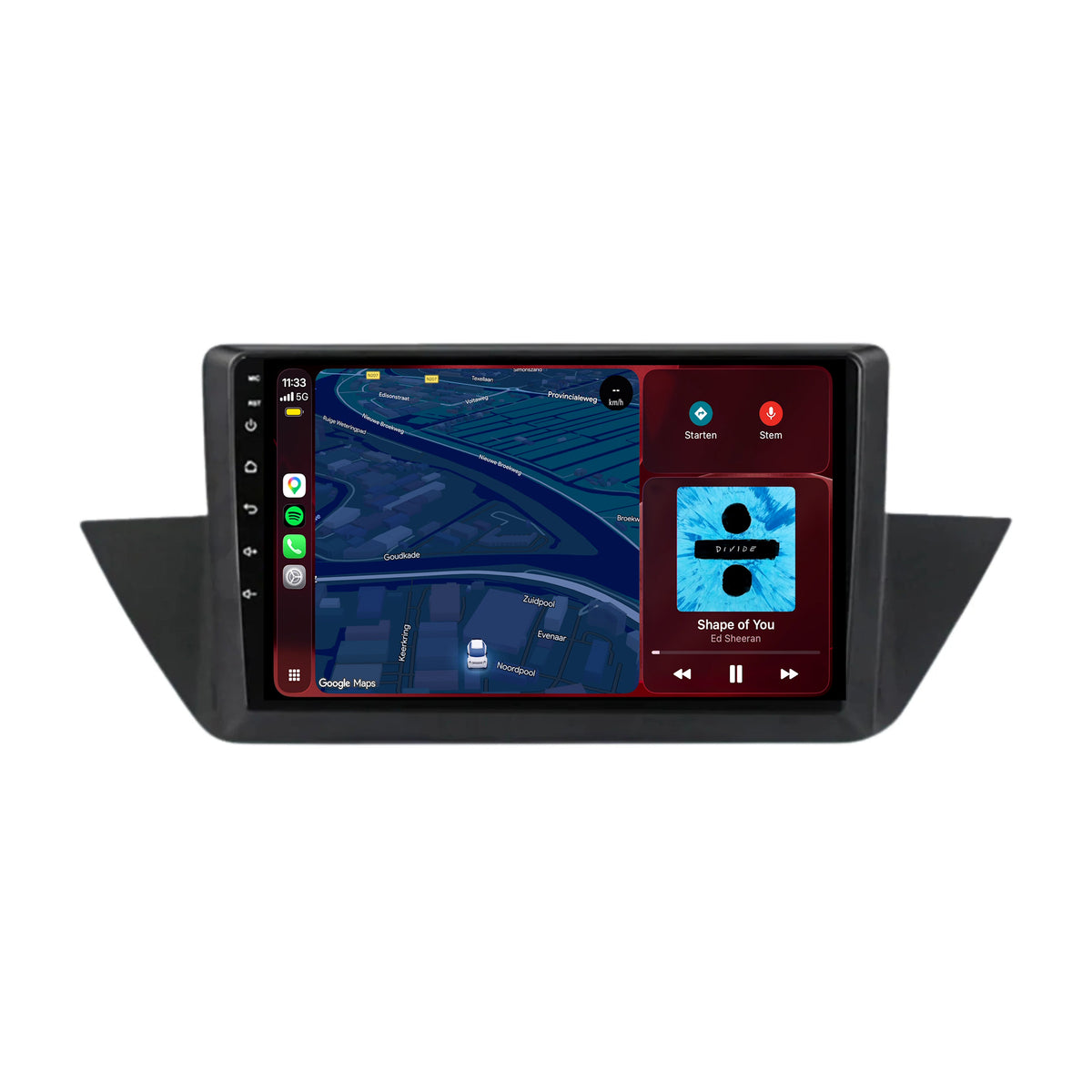 Autoradio CarPlay & Android Auto pour BMW X1 E84 | 2010 à 2015 | 9 pouces | Android 15 | CTX-7195