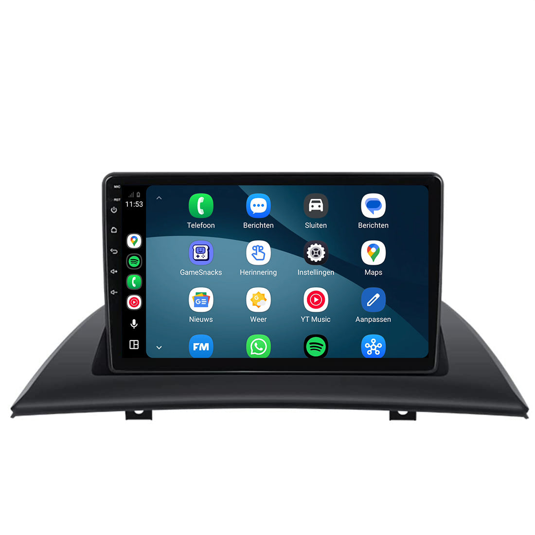 Autoradio CarPlay & Android Auto pour BMW X3 E83 | 2004 à 2012 | 9 pouces | Android 15 | CTX-7349