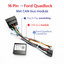 16-Pin Power Cable | Ford Quadlock Cable Adapter with CAN-bus | CTX-801