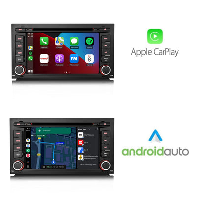Seat Ibiza 6J | Leon 5F | CarPlay & Android Auto | autoradio | 2013 t/m 2021 | Android 14 | 4+64GB