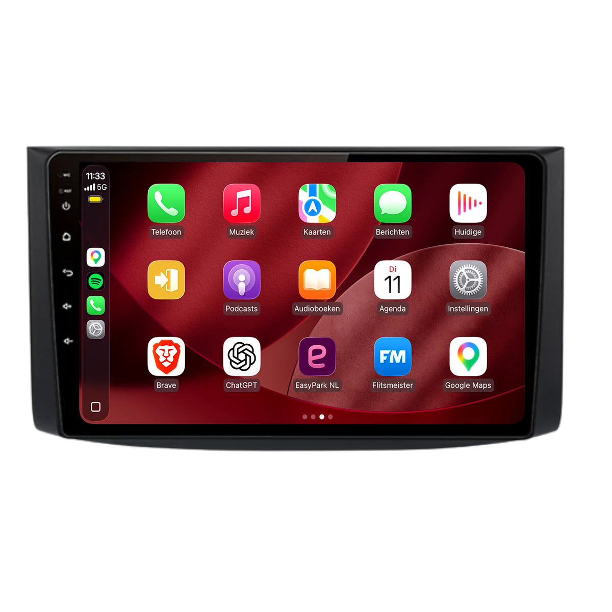 Radio con CarPlay y Android Auto para Chevrolet Aveo | 2006 a 2012 | 9 pulgadas | Android 15 | CTX-7184
