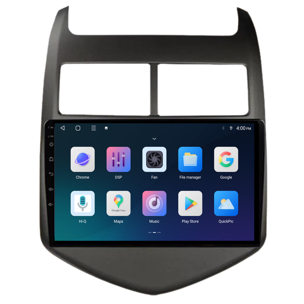 Autoradio con CarPlay e Android Auto per Chevrolet Aveo | 2013-2015 | 9 pollici | Android 15 | CTX-7129