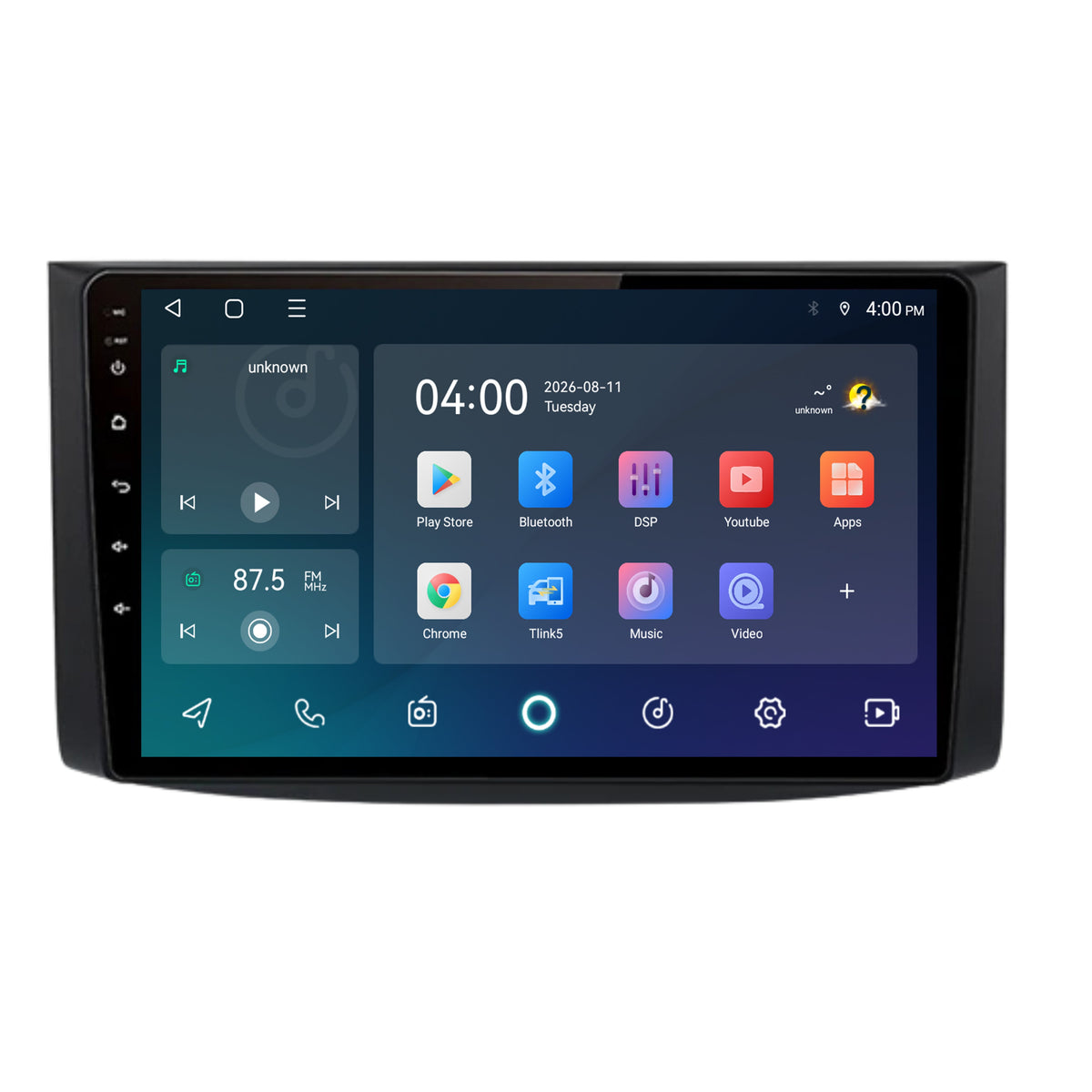 Radio con CarPlay y Android Auto para Chevrolet Aveo | 2006 a 2012 | 9 pulgadas | Android 15 | CTX-7184