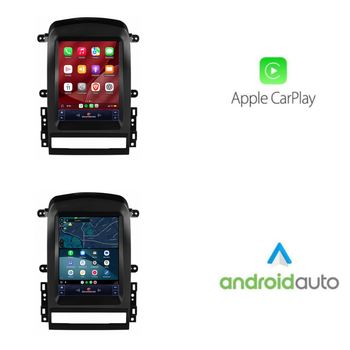Autoradio CarPlay & Android Auto per Chevrolet Captiva Sport | 2006-2012 | 9,7 pollici | Android 15 | CTX-7436