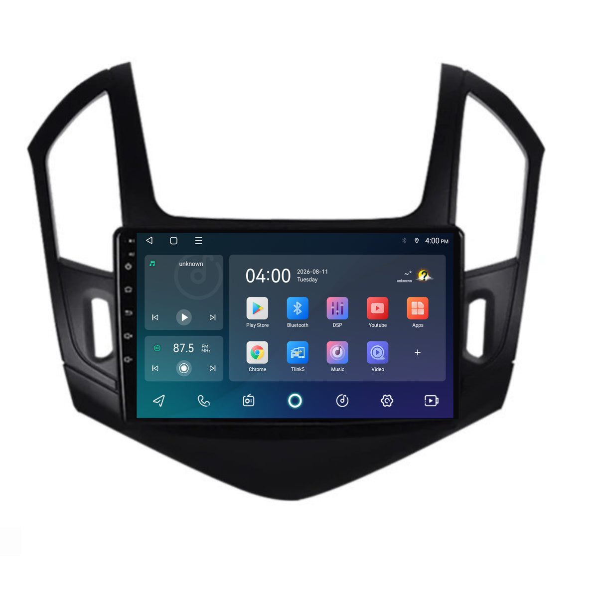 Chevrolet Cruze CarPlay & Android Auto radio | 2012 to 2014 | 9 inch | Android 15 | CTX-7169