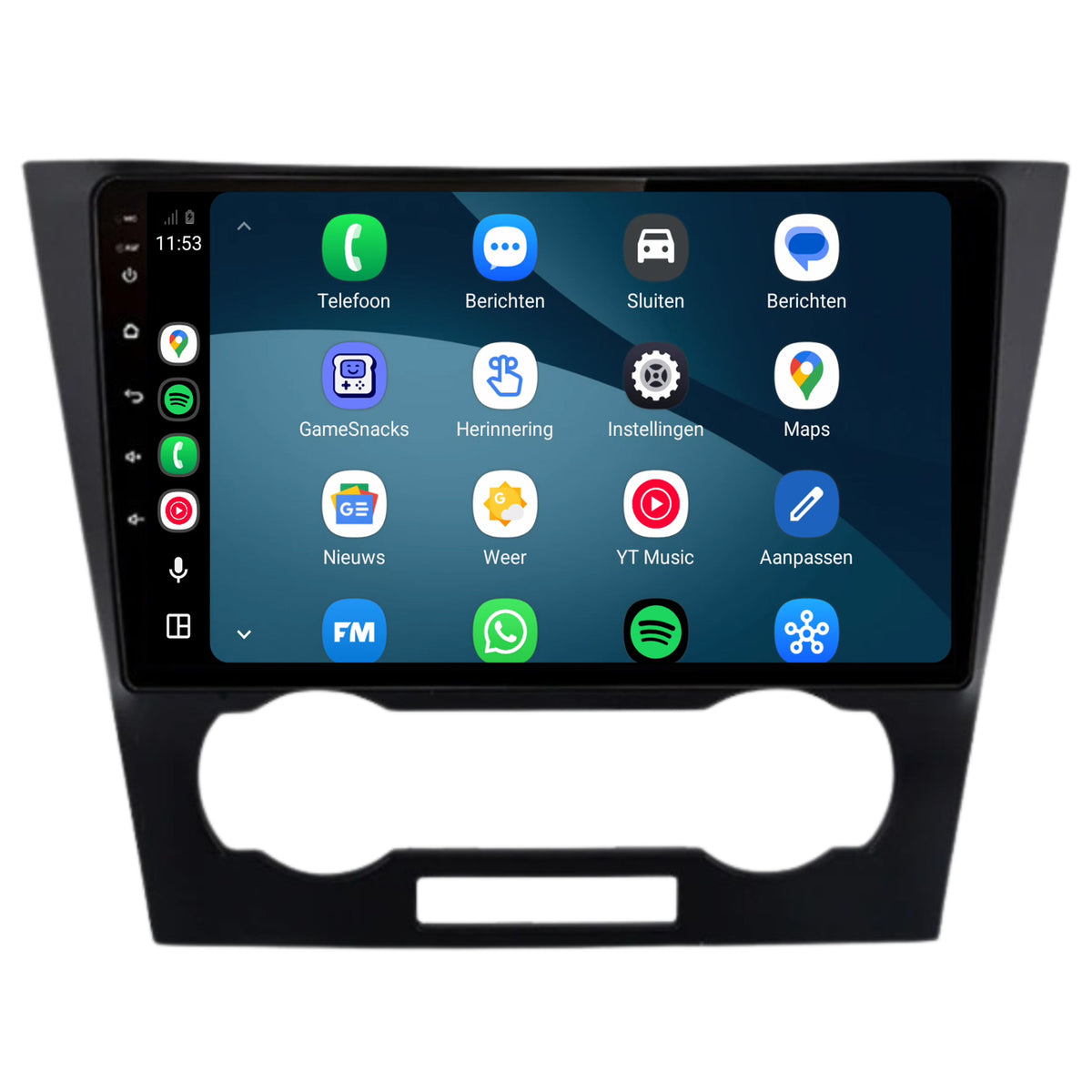 Chevrolet Epica CarPlay & Android Auto radio | 2006 t/m 2012 | 9 inch | Android 15 | CTX-7131