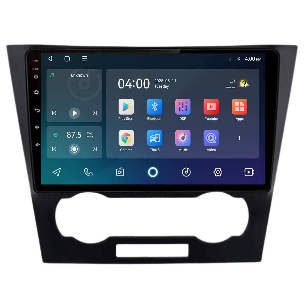 Chevrolet Epica CarPlay & Android Auto radio | 2006 t/m 2012 | 9 inch | Android 15 | CTX-7131