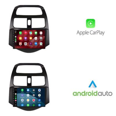 Chevrolet Spark CarPlay & Android Auto radio | 2010 t/m 2015 | 9 inch | Android 15