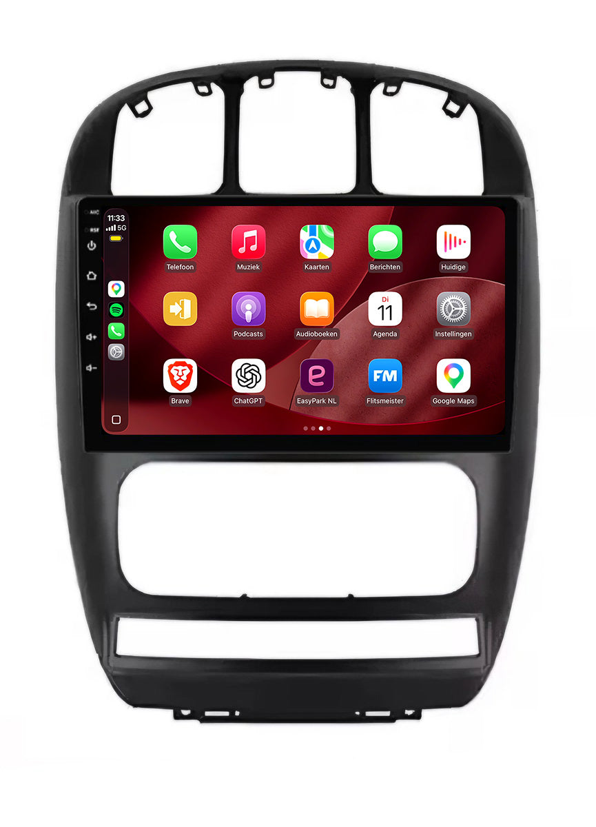 Chrysler Voyager CarPlay & Android Auto radio | 2000 t/m 2012 | 9 inch | Android 15 | CTX-7278