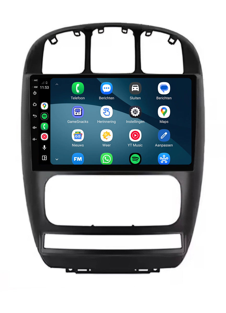 Chrysler Voyager CarPlay & Android Auto radio | 2000 t/m 2012 | 9 inch | Android 15 | CTX-7278