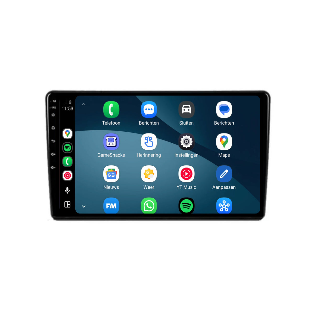 Citroën Berlingo CarPlay & Android Auto radio | 2008 t/m 2019 | 9 inch | Android 15 | CTX-7222