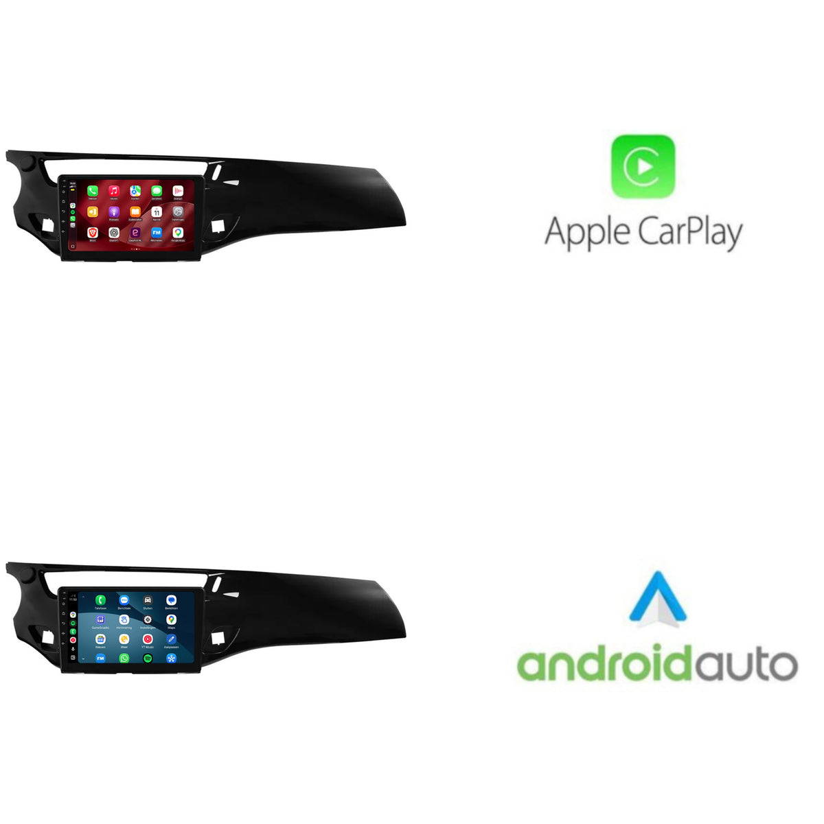 Citroën C3 & DS3 CarPlay & Android Auto radio | 2010 t/m 2017 | 9 inch | Android 15
