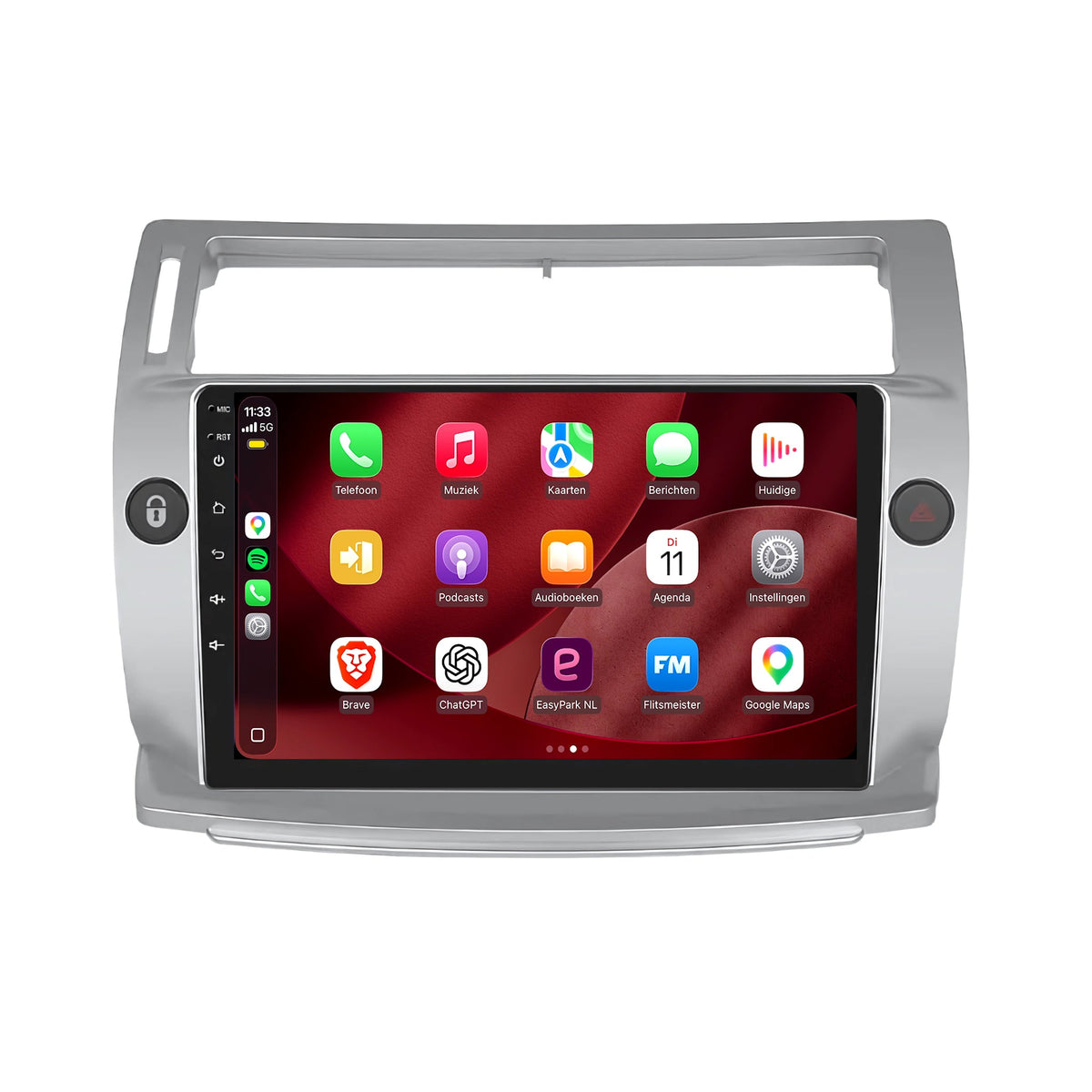 Citroën C4 CarPlay & Android Auto radio | 2004 to 2010 | 9 inch | Android 15