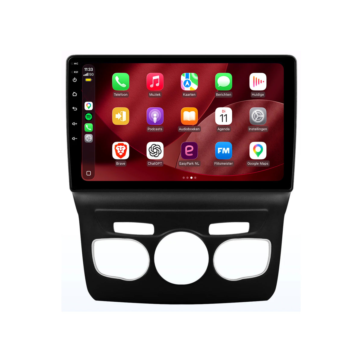 Radio z CarPlay i Android Auto do Citroën C4 | 2010–2018 | 10 cali | Android 15 | CTX-7449