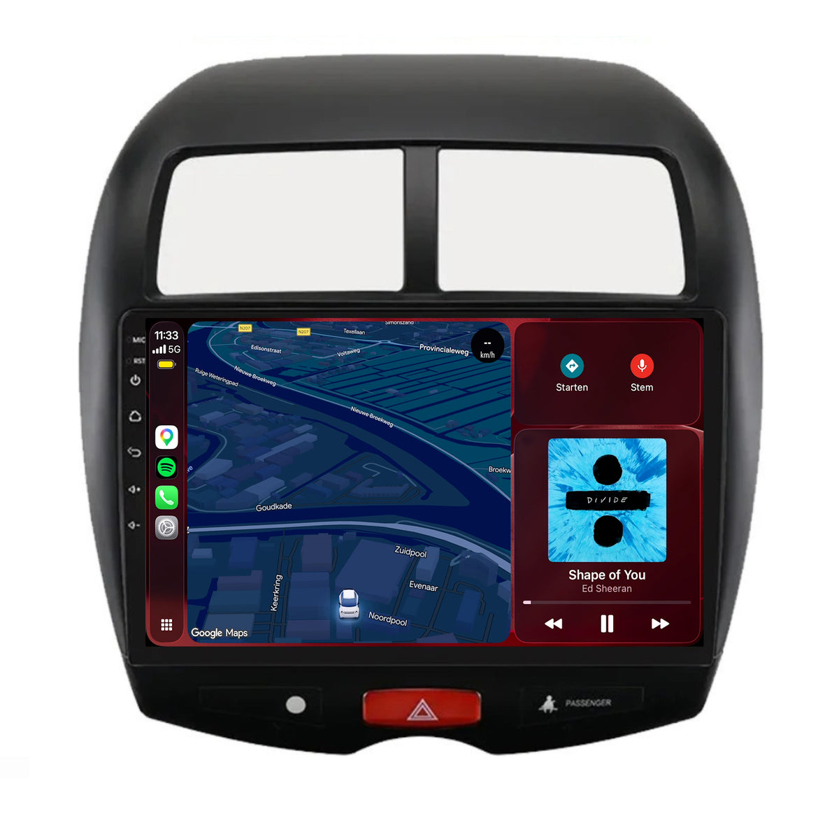 Radio Citroën C4 con CarPlay y Android Auto | 2012 a 2014 | 9 pulgadas | Android 15 | CTX-7118