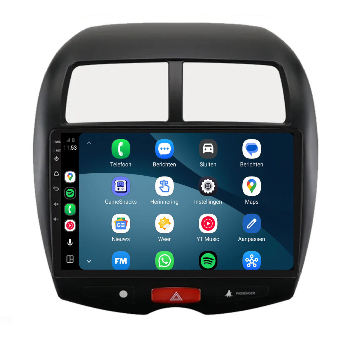 Radio Citroën C4 con CarPlay y Android Auto | 2012 a 2014 | 9 pulgadas | Android 15 | CTX-7118