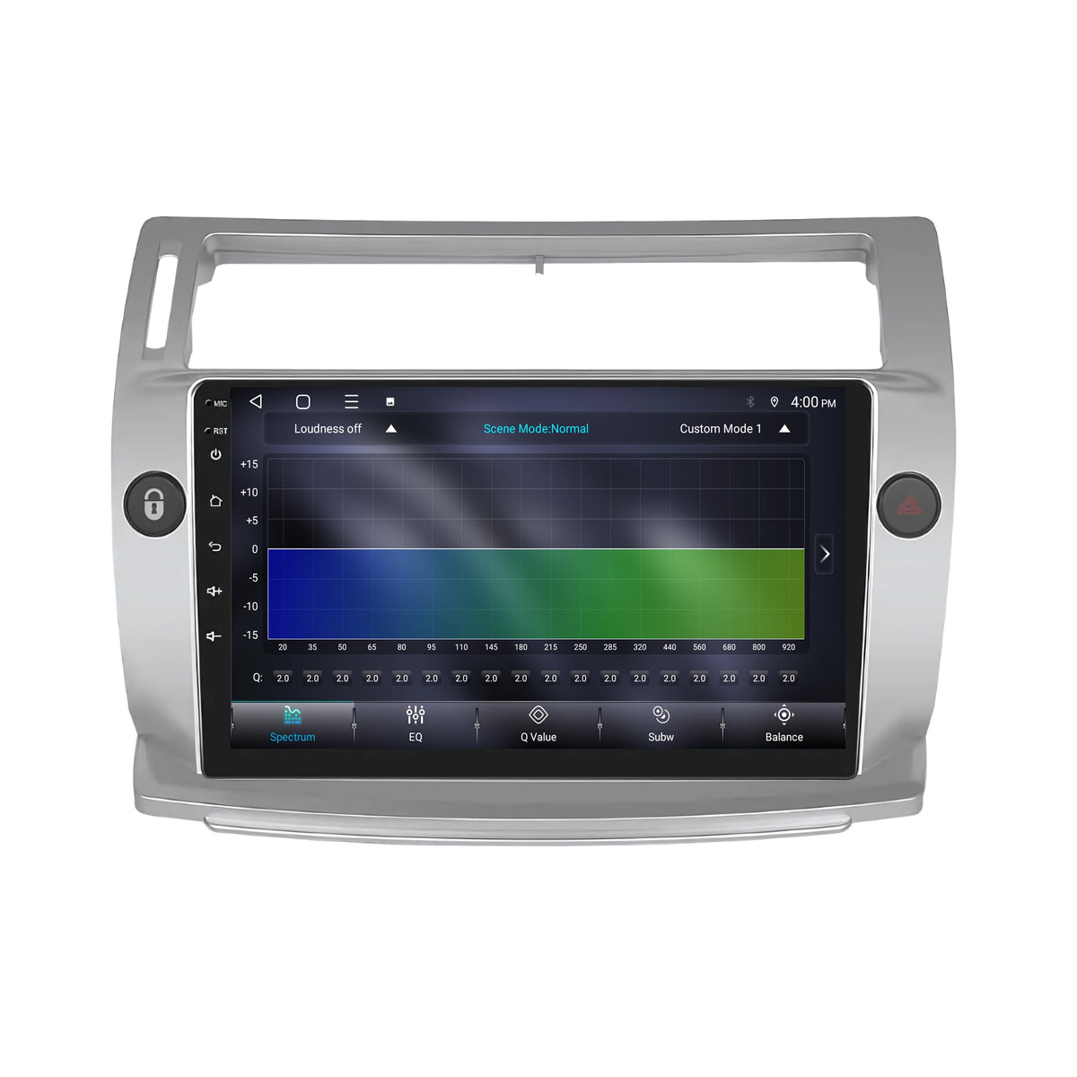 Citroën C4 CarPlay & Android Auto radio | 2004 to 2010 | 9 inch | Android 15