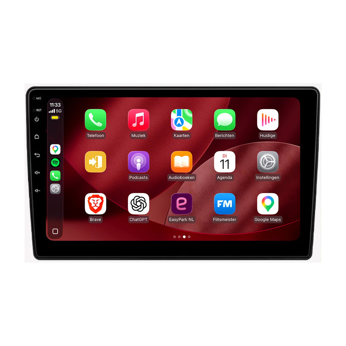 Citroën C5 CarPlay & Android Auto radio | 2008 t/m 2017 | 9 inch | Android 15 | CTX-7446