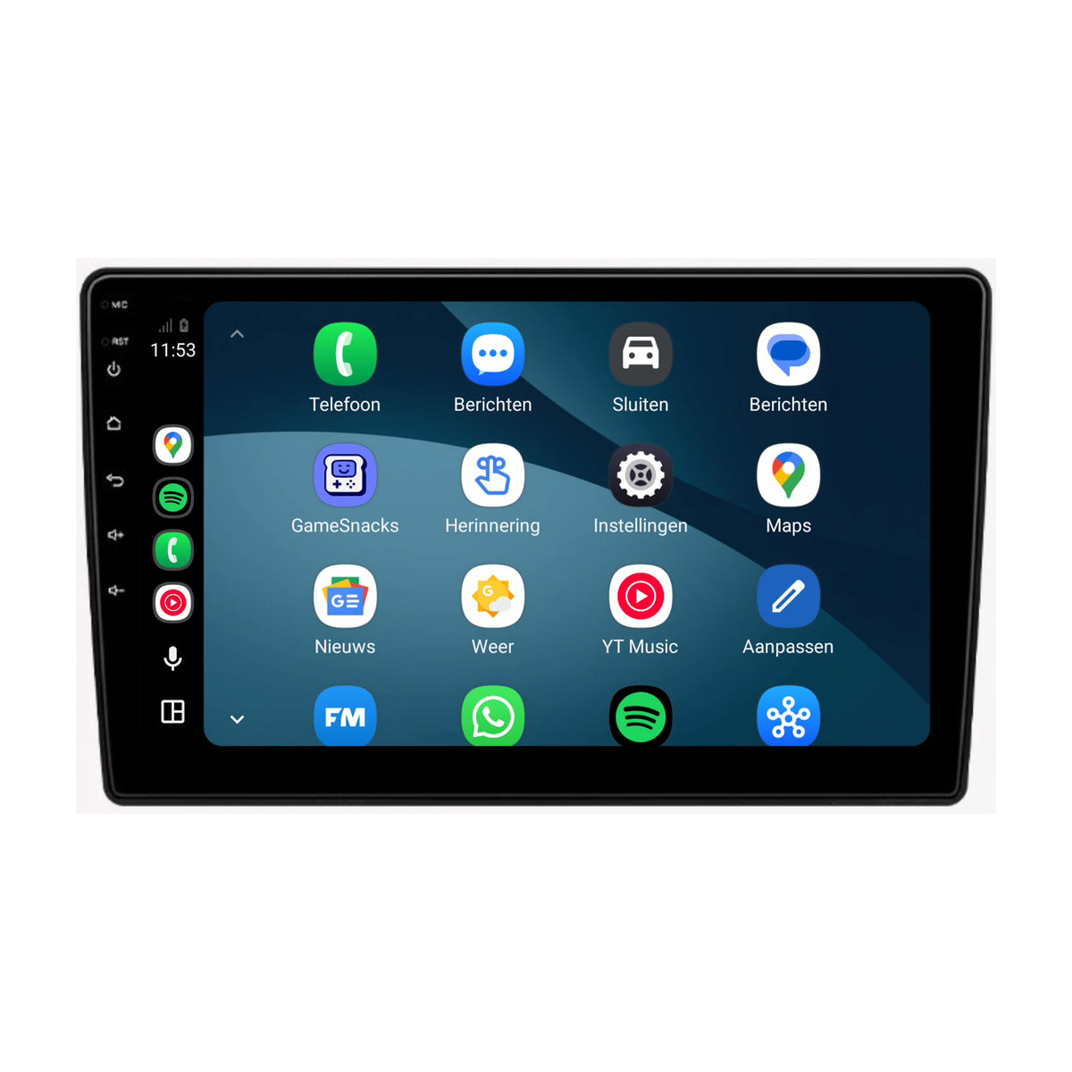 Citroën C5 CarPlay & Android Auto radio | 2008 t/m 2017 | 9 inch | Android 15 | CTX-7446